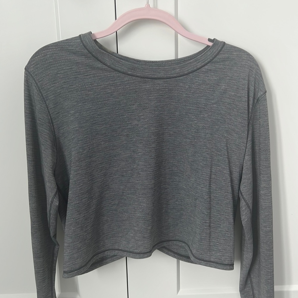 lululemon long sleeve crop top